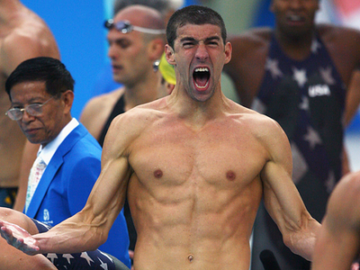 MIchael Phelps Ripped
